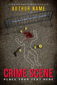 thriller cover, action genre, detective story. by premadebookcoversmarket.com