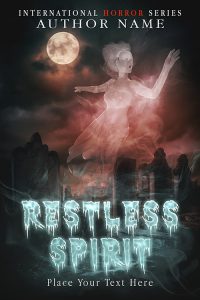 premade covers. horror category, ghosts. By premadebookcoversmarket.com